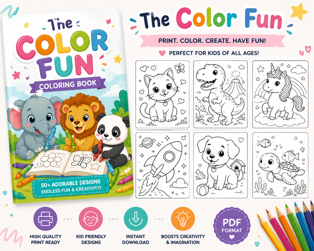 Space Robot Coloring Book