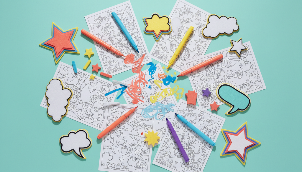 Space Robot Coloring Book