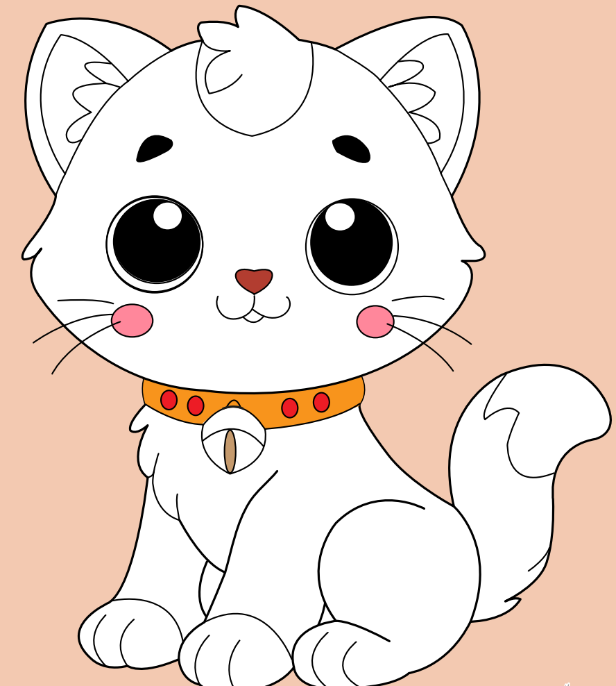 Kitten Coloring Books